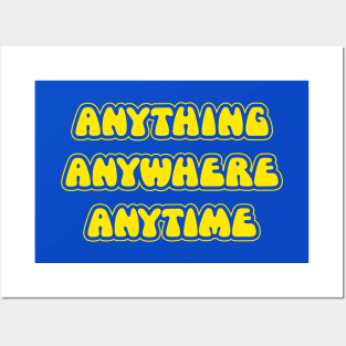 The Goodies - Anything, Anywhere, Anytime Posters and Art